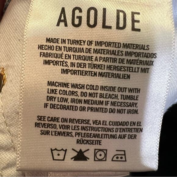 AGOLDE Lyle Low Rise Slim Jeans size 30 - Picture 7 of 16